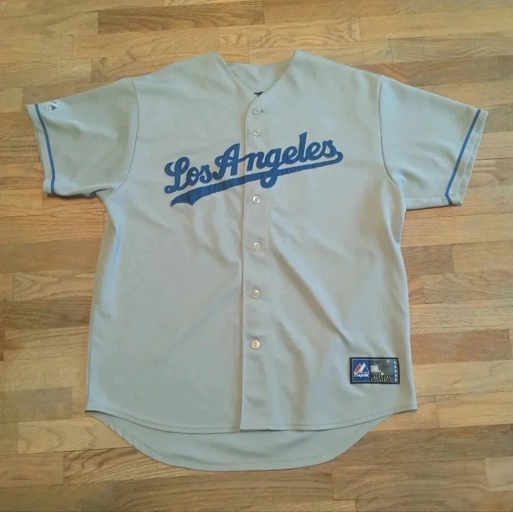 Majestic Los Angeles Dodgers Manny Ramirez Baseball Jersey Adult XL